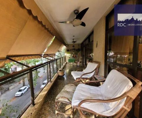 Apartamento com 4 dormitórios à venda, 206 m² por r$ 2.600.000,00 - laranjeiras - rio de janeiro/rj