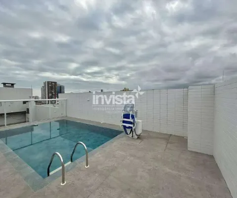 Apartamento com 2 quartos para alugar na Aparecida, Santos 