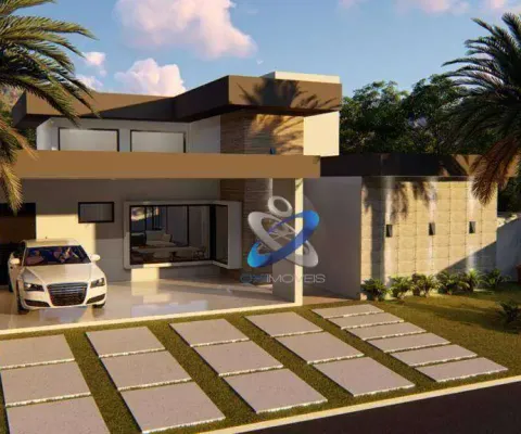 Casa com 3 dormitórios à venda, 250 m² por r$ 1.220.000,00 - condomínio residencial ecopark bourbon  - caçapava/sp