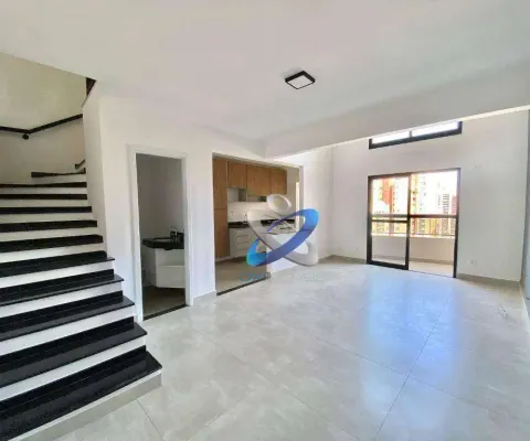 Loft, 78 m² - venda por r$ 790.000,00 ou aluguel por r$ 6.400,00/mês - parque residencial aquarius - são josé dos campos/sp