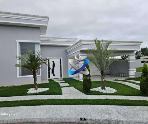 Casa com 3 dormitórios, 140 m² - venda por r$ 1.300.000,00 ou aluguel por r$ 7.100,00/mês - condomínio terras do vale - caçapava/sp