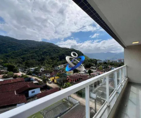 Cobertura com 2 dormitórios à venda, 96 m² por r$ 750.000,00 - perequê-açu - ubatuba/sp