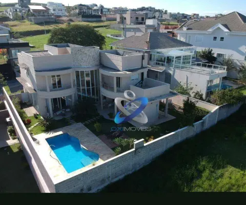 Sobrado à venda, 450 m² por r$ 4.900.000,00 - condomínio reserva do paratehy - são josé dos campos/sp