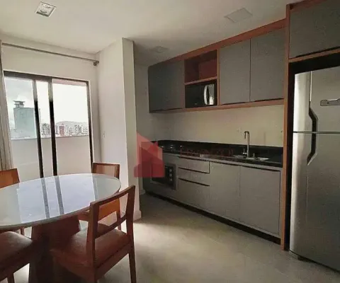 Locação- apartamento mobiliado e equipado/ 2 dormitórios / centro de itajaí