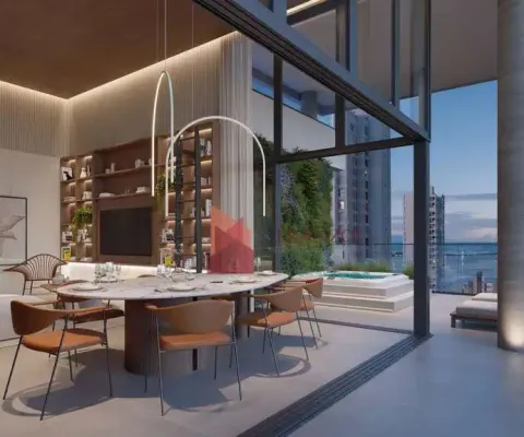 Lançamento: apartamento duplex com 3 suítes - fazenda - itajaí/sc
