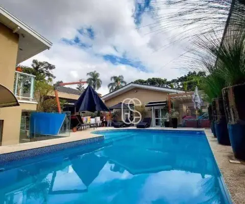 Casa alto padrão com 4 suítes à venda, 680 m² por r$ 4.900.000 - horto florestal - são paulo/sp