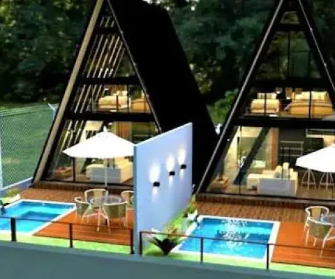 Bangalô com 1 dormitório à venda, 50 m² por r$ 269.000,00 - rio acima - mairiporã/sp