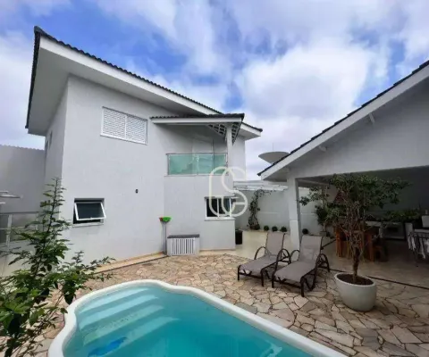 Casa com 3 dormitórios à venda, 211 m² por r$ 1.870.000 - jardim fazenda rincão - arujá/sp (convívio residencial santana)