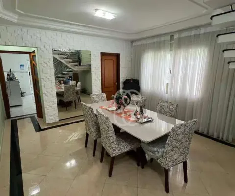 Lindo sobrado com 3 dormitórios com suite e 04 vagas à venda, 198 m² por r$ 1.420.000 - jardim são judas tadeu - guarulhos/sp