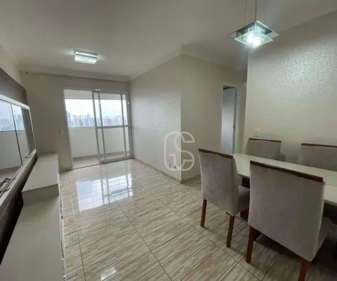 Apartamento com 3 dormitórios para alugar, 71 m² por r$ 3.826/mês - gopoúva - guarulhos/sp( resid. autêntico