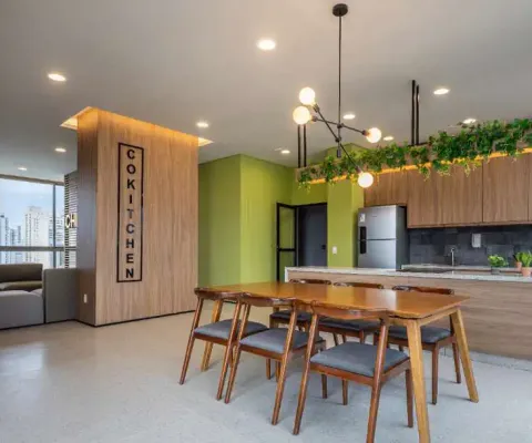 Agradável studio para venda em alto da boa vista com 1 quarto, 18m²