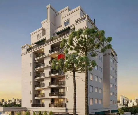 Apartamento com 123,81m² 4 quartos, à venda, no bairro vila izabel em curitiba