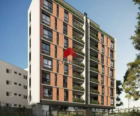 Cobertura com 108,2m² 3 quartos, à venda, no bairro água verde em curitiba