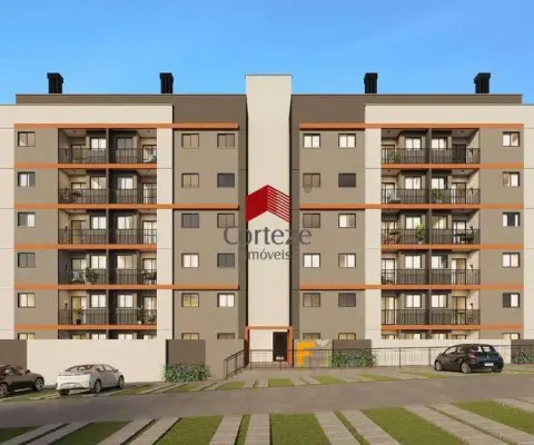 Apartamento com 53,07m² 2 quartos, à venda, no bairro cidade industrial em curitiba