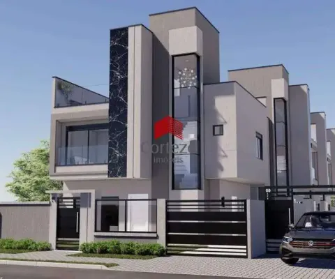 Sobrado em condomínio com 127,73m² 3 quartos, à venda, no bairro capão raso em curitiba