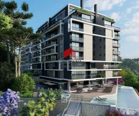 Cobertura com 231,88m² 4 quartos, à venda, no bairro mossunguê em curitiba