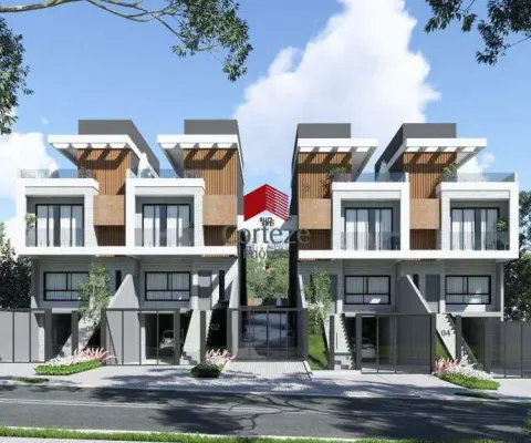 Sobrado em condomínio com 261,04m² 3 quartos, à venda, no bairro água verde em curitiba