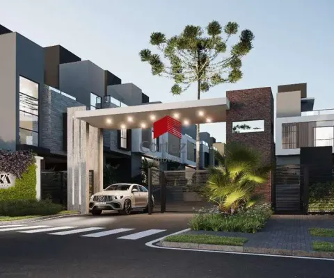 Casa em condomínio com 165,87m² 3 quartos, à venda, no bairro bacacheri em curitiba