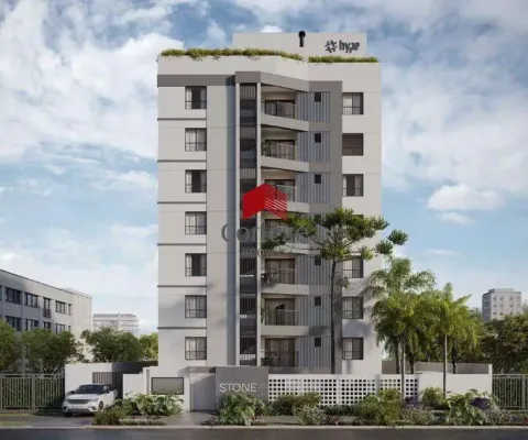 Apartamento com 59,26m² 2 quartos, à venda, no bairro novo mundo em curitiba