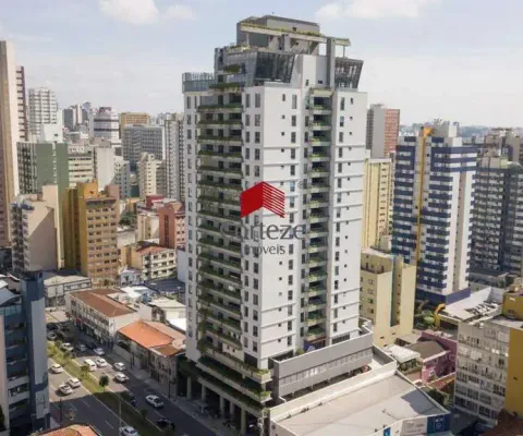 Apartamento com 72,72m² 2 quartos, à venda, no bairro centro em curitiba
