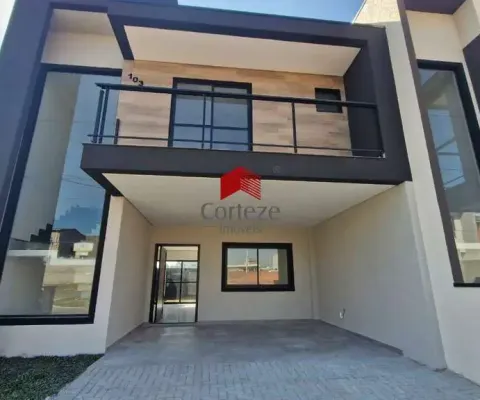 Sobrado em condomínio com 145,85m² 3 quartos, à venda, no bairro costeira em são josé dos pinhais