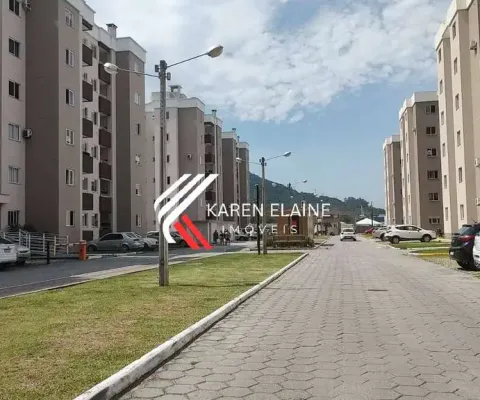 Apartamento 2 dormitórios com sacada e churrasqueira à venda em biguaçu