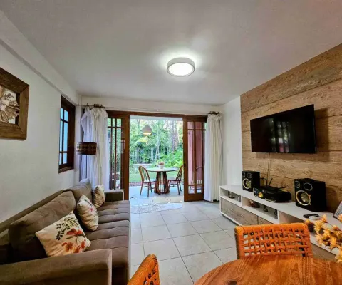 Apartamento de luxo na praia do forte: 2 quartos, 2 suítes, 1 sala, 3 banheiros, 2 vagas de garagem, 70m² - mata de são joão-ba