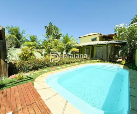 Casa à venda em itacimirim| 5 suítes, 2 salas, 6 banheiros, 3 vagas, 221,60m²| r$ 1.170.000,00