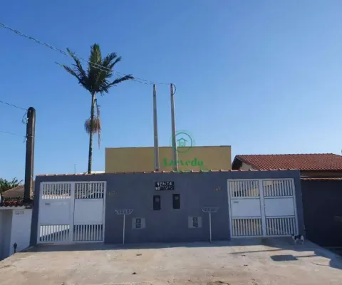 Casa com 2 dormitórios à venda, 56 m² por r$ 295.000,00 - recanto dos bandeirantes - itanhaém/sp