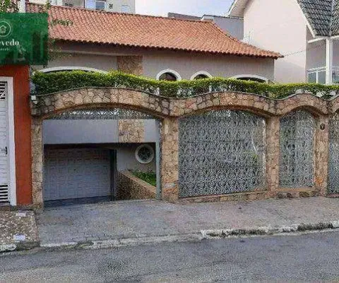 Sobrado com 4 dormitórios à venda, 398 m² por r$ 1.500.000,00 - vila galvão - guarulhos/sp