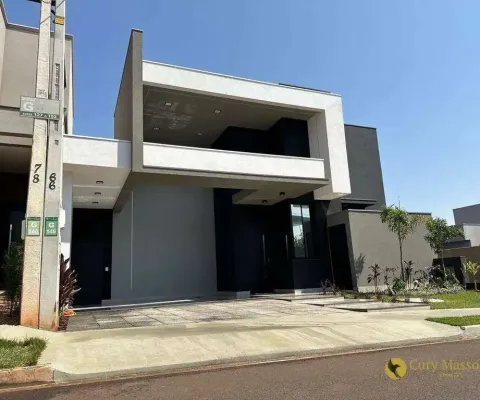 Casa com 3 dormitórios à venda, 188 m² por r$ 2.000.000,00 - condomínio quinta do salto - araraquara/sp
