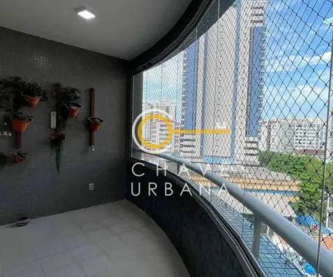 Apartamento com 4 dormitórios, 202 m² - venda por r$ 1.400.000,00 ou aluguel por r$ 8.300,00/mês - gonzaga - santos/sp