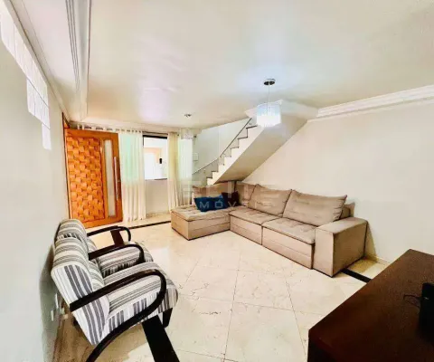 Sobrado à venda, 229 m² por r$ 750.000,00 - vila camilópolis - santo andré/sp