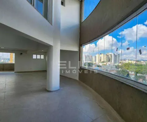 Apartamento duplex com 4 dormitórios para alugar, 316 m² por r$ 12.440,71/mês - vila assunção - santo andré/sp