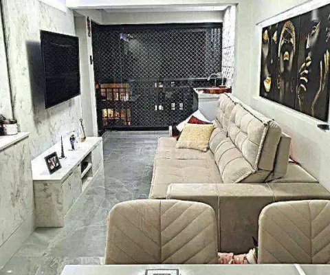 Apartamento com 3 dormitórios à venda, 74 m² por r$ 797.000,00 - jardim - santo andré/sp