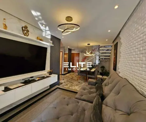 Cobertura à venda com 2 quartos suítes, 203 m² por r$ 1.300.000 - vila caminho do mar - são bernardo do campo/sp