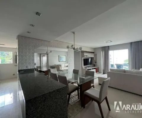 Apartamento mobiliado no bairro cabeçudas - itajaí/sc