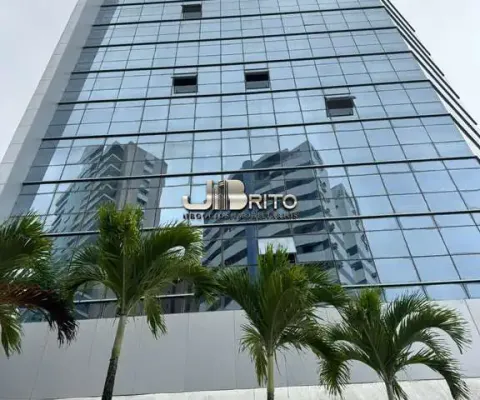 Sala ampla conjugada 64 m²|  2  vagas cobertas| mobiliada à venda- alto do parque/ itaigara
