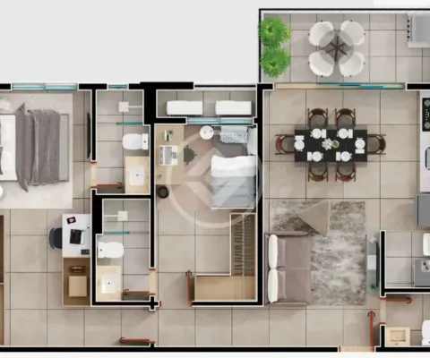 Apartamento com 2 quartos à venda na Avenida Areião, 4, Setor Pedro Ludovico, Goiânia