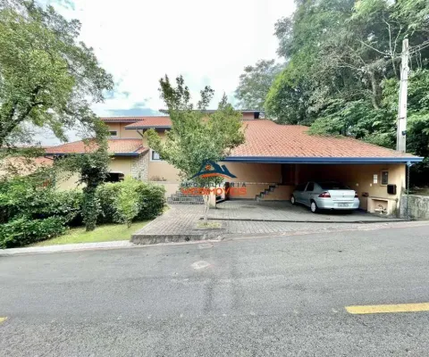 Casa de alto padrão em condomínio à venda em barueri-sp, parque viana! 5 quartos, 2 suítes, 3 salas, 6 banheiros, 1 vaga, 360,40m².