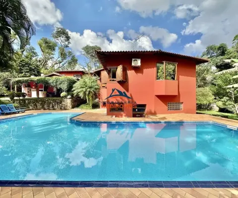 Casa em condomínio de luxo à venda em cotia-sp, bosque do vianna: 3 quartos, 3 suítes, 5 salas, 5 banheiros, 10 vagas, 604,18m²área