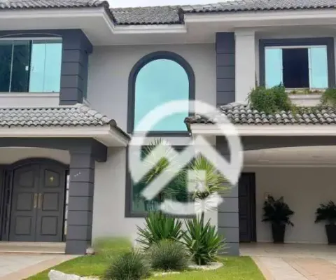 Casa com 6 dormitórios à venda, 480 m² por r$ 3.500.000,00 - condomínio sunset park - são josé dos campos/sp