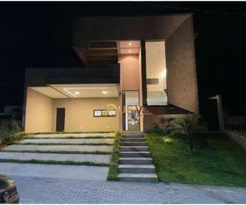 Casa com 3 dormitórios à venda, 192 m² por r$ 1.262.000,00 - condomínio santa monica - caçapava/sp
