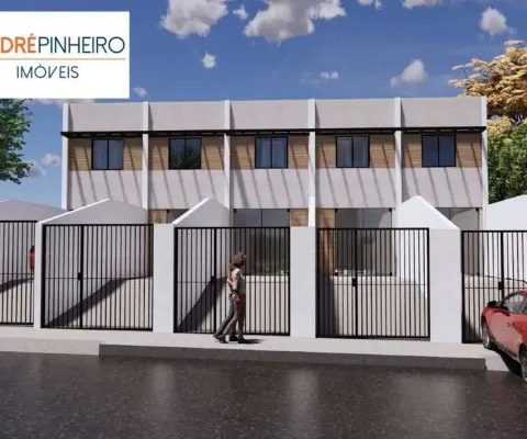 Casa duplex com entrada independente com 02 quartos sendo 02 com suítes no bairro santa monica