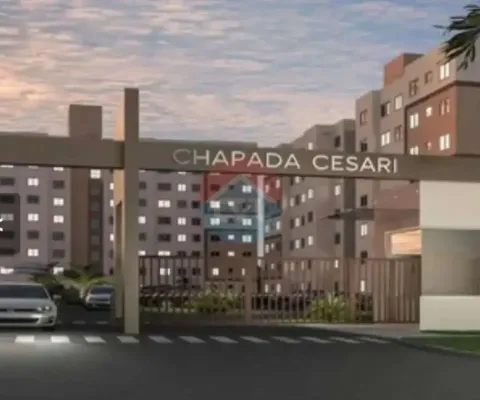 Apartamento recém entregue de 2 quartos no chapada cesari codigo: 110674
