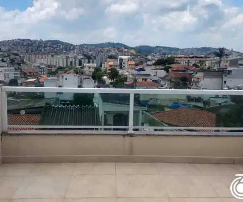 Cobertura para venda em santo andré, vila junqueira, 2 dormitórios, 2 banheiros, 1 vaga