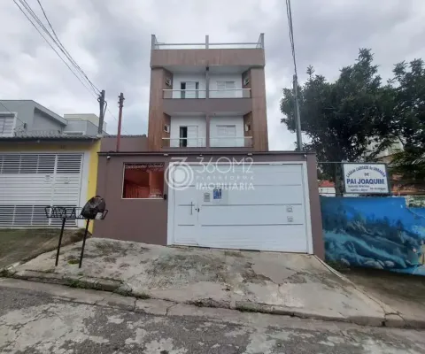 Cobertura para venda em santo andré, vila valparaíso, 2 dormitórios, 1 suíte, 2 banheiros, 1 vaga