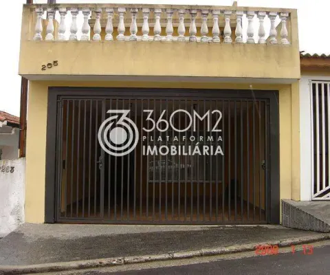 Sobrado para venda em santo andré, vila camilópolis, 3 dormitórios, 1 suíte, 3 banheiros, 2 vagas