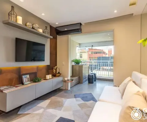 Apartamento para venda em são bernardo do campo, nova petrópolis, 2 dormitórios, 2 suítes, 3 banheiros, 1 vaga