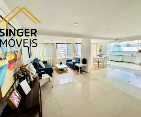 Imperdível! cobertura luxo na pituba / aquárius, ssa/ba, 4 quartos (2 suítes), 5 banheiros, 214 m², vista mar, piscina, 4 vagas, infraestrutura total